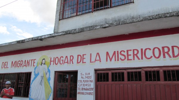 El albergue del municipio de Arriaga es uno de los pocos lugares en la que las mujeres migrantes embarazadas pueden descansar en su camino a los Estados Unidos. Foto: Sandra de los Santos/ Chiapas PARALELO.