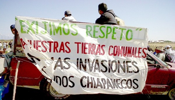 Sigue la disputa del territorio en Chimalapas. Foto: Página 3/Chiapas PARALELO