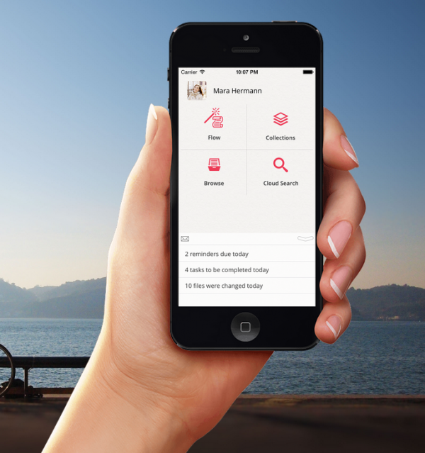 Trabaja con la nube de Dropbox, Evernote y Drive en una app 