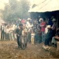 Danza del Tigre. Esta es otra danza de la cultura indígena zoque. Se baila en el carnaval zoque, que cada año se celebra en marzo en Ocotepec, Chiapas. Foto: Del Archivo de Pipe Estrada, vocalista del grupo de ska, La Sexta Vocal. 