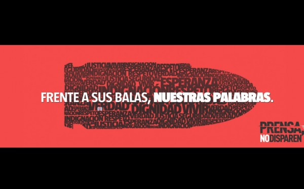 Frente a sus balas, nuestras palabras