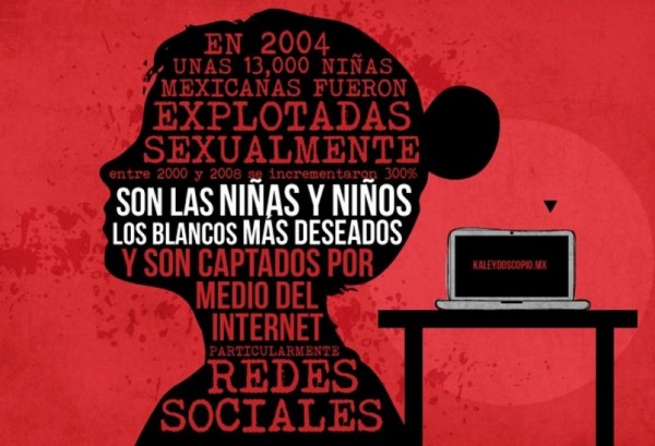 Niños y niñas víctimas de abusos sexuales.    