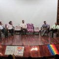 Después de la muestra de cine, se realizó un panel sobre el tema de "matrimonio igualitario". Foto: Sandra de los Santos/ Chiapas PARALELO.