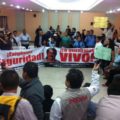 Manifestación de periodistas en Veracruz
