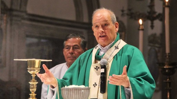 El Arzbispo de Antequera Oaxaca, José Luis Chávez Botello. Foto: Página 3/Chiapas PARALELO