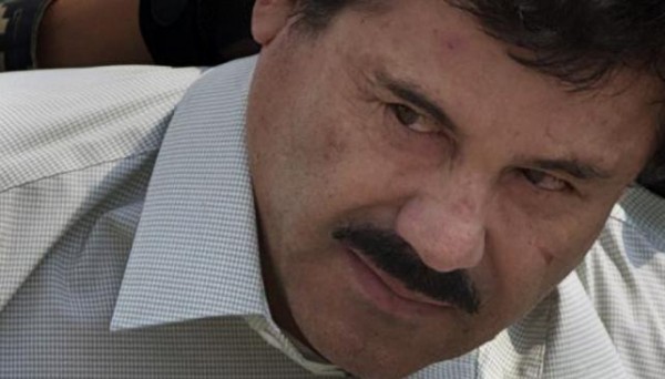 El Chapo Guzmán horas después de su detención.