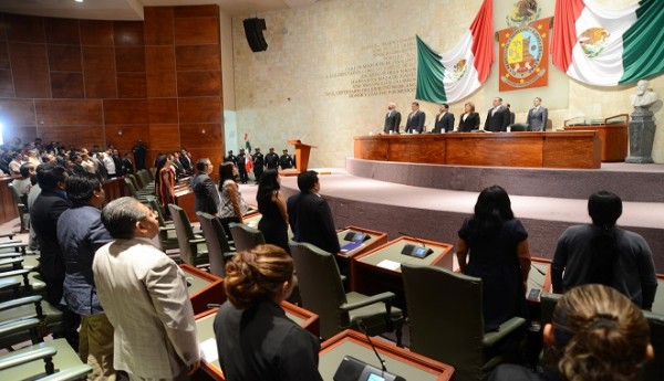 Congreso del Estado de Oaxaca. Foto: Página 3/Chiapas PARALELO