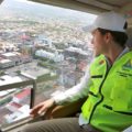 Manuel Velasco durante el simulacro del 20 de marzo. Foto: Icoso