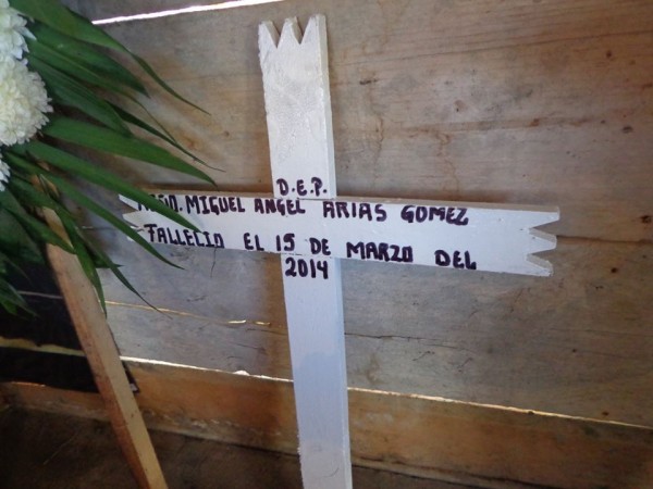 Miguel Ángel Arias Gómez falleció durante un enfrentamiento a balazos en San Cristóbal de las Casas. Foto: Manuel Ghomez