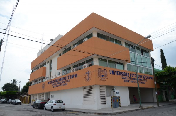 Nuevo edificio de lenguas en Tuxtla. Foto: UNACH