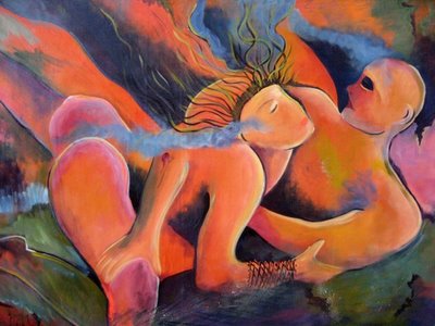 Los Amantes. Gabriel Nieto, pinto colombiano