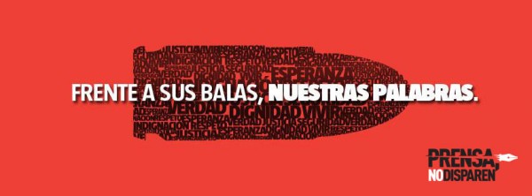 Frente a sus balas, nuestras palabras