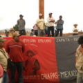 OCEZ en plantón, campesinos piden respuesta a demandas. Foto: Archivo ChiapasPARALELO