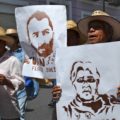Puebla, protestas por detención de activistas contra el gasoducto. Foto: LadoB