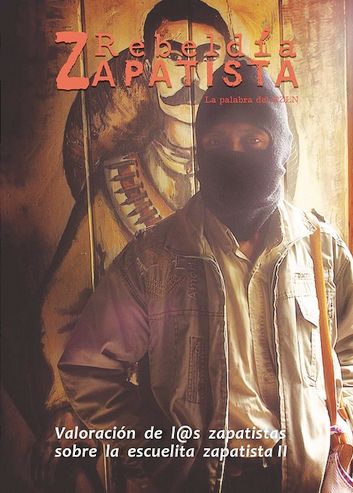 Portada del Número 2 de la revista Rebeldia Zapatista