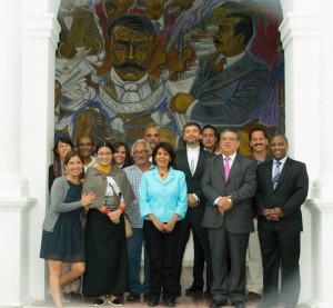 Red Iberoamericana de Jueces durante reunión en San Cristóbal de las Casas. Foto: Cortesía