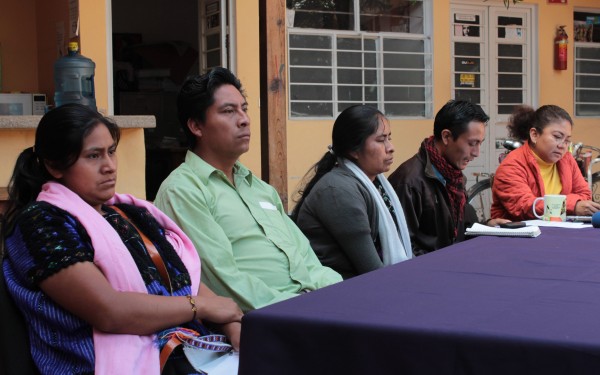 Desplazados del ejido Puebla en Chenalhó, no han podido retornar por la violencia que se vive en la comunidad. Foto: Frayba