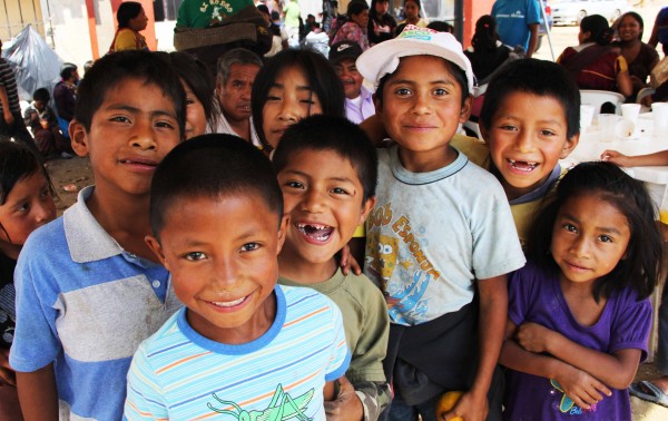 Niños y niñas de Chiapas. Foto: Elizabeth Ruiz 