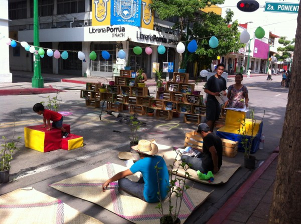 En la vía Tuxtla Recreativa. Foto: Sandra de los Santos/ Chiapas PARALELO. 