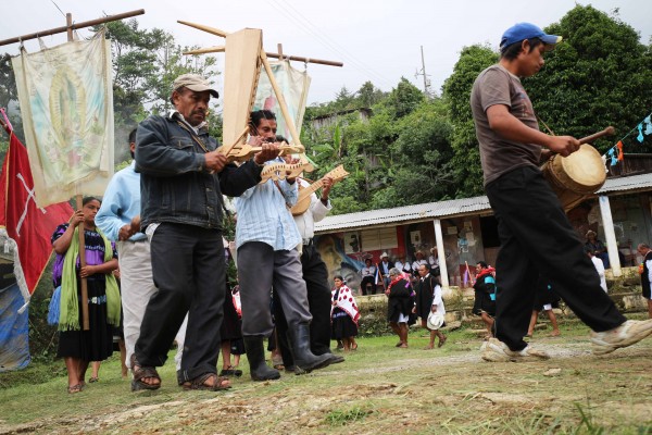 Integrantes de las Abejas de Acteal. Foto: Elizabeth Ruiz