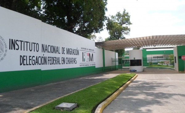La Estación Migratoria Siglo XXI en Tapachula. Foto: Rubén Zúñiga.