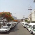 Transporte público en paro en Tuxtla Gutiérrez, Chiapas. Foto: Archivo/Chiapas PARALELO