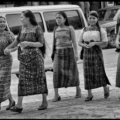 Mujeres migrantes originarias de Guatemala pasean por Chiapas. Foto: Periodistas de a Pie