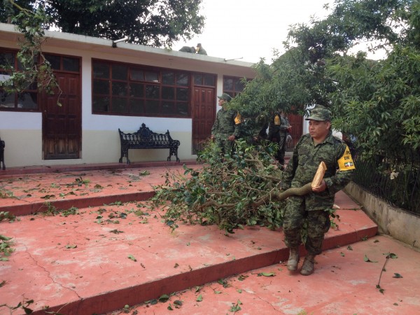 Ejército Mexicano aplicó Plan DN-III en San Cristóbal de las Casas. Foto: Emiliano Hernández