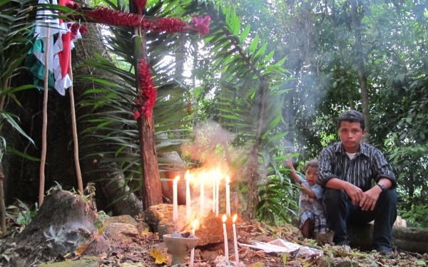 Habitantes de Nuevo San Gregorio, en Montes Azules, Chiapas. Foto: Ángeles Mariscal/Chiapas PARALELO