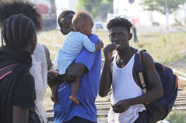 Migrantes que cruzaron por Chiapas en mayo de 2014. Foto: Elizabeth Ruiz