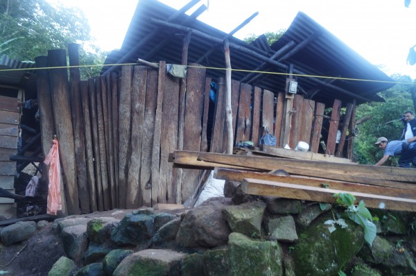 Población afectada por deslizamiento en Amatenango vive en extrema pobreza. Foto: Benjamin Alfaro