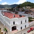 Palacio Municipal de San Cristóbal, visto desde el techo de la Catedral de la Paz. Foto: Elizabeth Ruiz