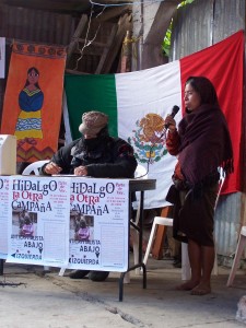 Subcomandante Marcos en La Otra Campaña Huayacocotla, Veracruz (2006)