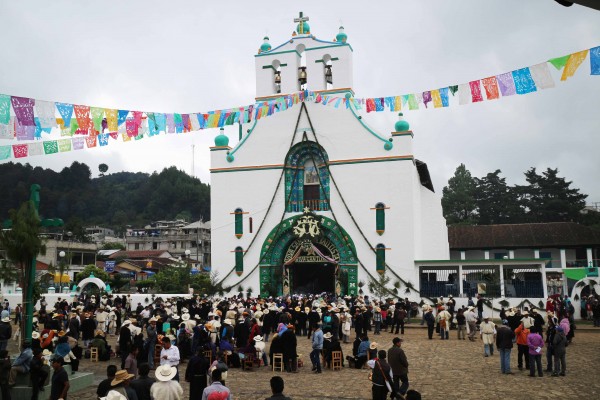 Día de San Juan en Chamula. Foto: Elizabeth Ruiz. 