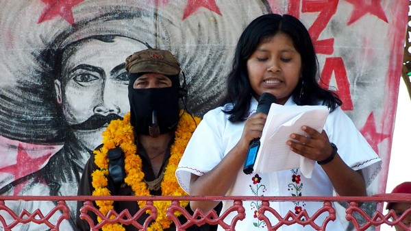 Subcomandante Marcos en La Otra Campaña. Tlapa, Guerrero (2006). 