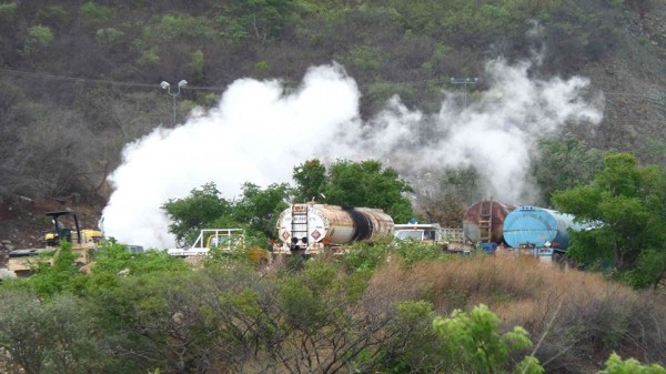 Gases contaminantes son arrastrados hacia el centro de Tuxtla Gutiérrez. Foto: Chiapas Paralelo