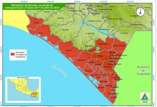 Infografía: Protección Civil Chiapas