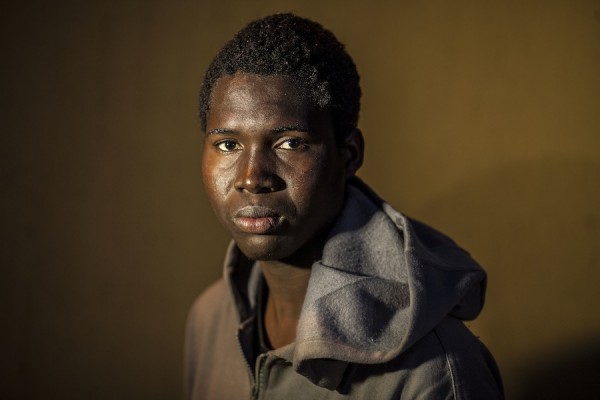 20/03/14. Melilla, España. Sivi Koumouré . 20 años. Mali. Entró en Melilla a través de la valla.