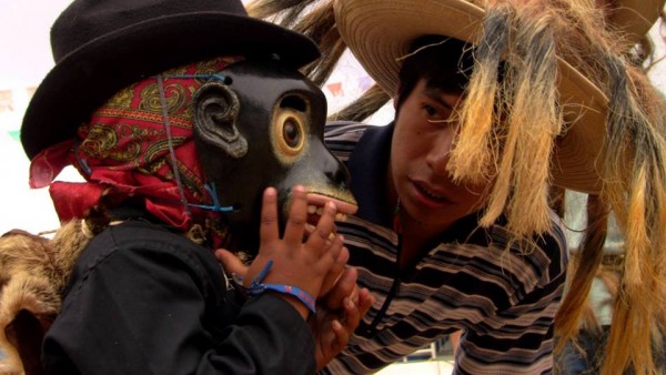 La danza del negrito, en Coapilla. Foto: Saúl Kak