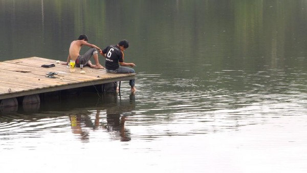 Los niños de la Laguna. Foto: Saúl Kak