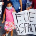 Niños y mujeres afectados por la contaminación de COMASUR 000