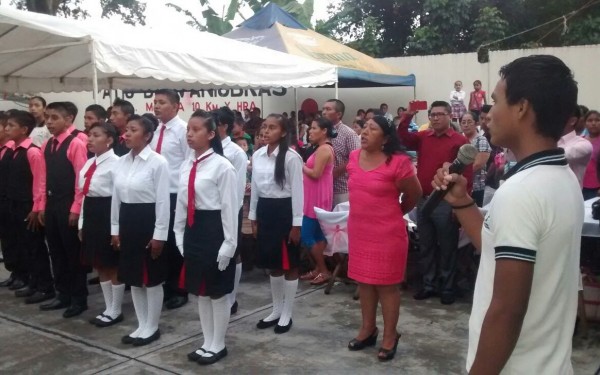 Niños y niñas de Escuela Binacional. Foto: Benjamín Alfaro