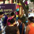 Somos jóvenes y no se nos hace fácil Feria sobre derechos sexuales y reproductivos. Foto: Dedesser