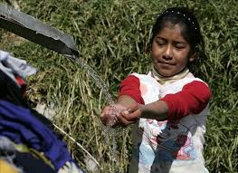 Agua potable en comunidades indígenas.