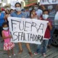 Protestan contra asfaltadora de COMASUR que opera en el Libramiento Norte Poniente photo3 (21)