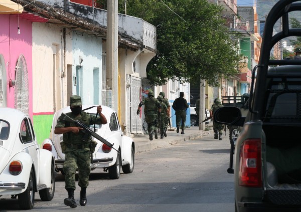 Vigilarán Policías Federales, Militares y policías estatales las fiestas patrias.  Foto: Isaín Mandujano