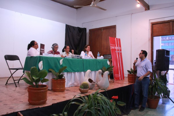 Presentación del informe de agresiones a periodistas. Foto: Francisco Velásquez López/ Chiapas PARALELO. 