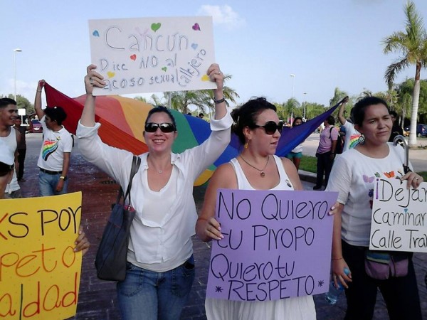 Mujeres contra el acoso callejero