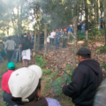 Se confrontan habitantes de San Felipe, en San Cristóbal ¿Terrenos de trabajo o cancha deportiva?, dilema de habitantes de San Felipe. Foto: Cortesía