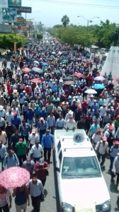 Marcha campesinos Ixtapa